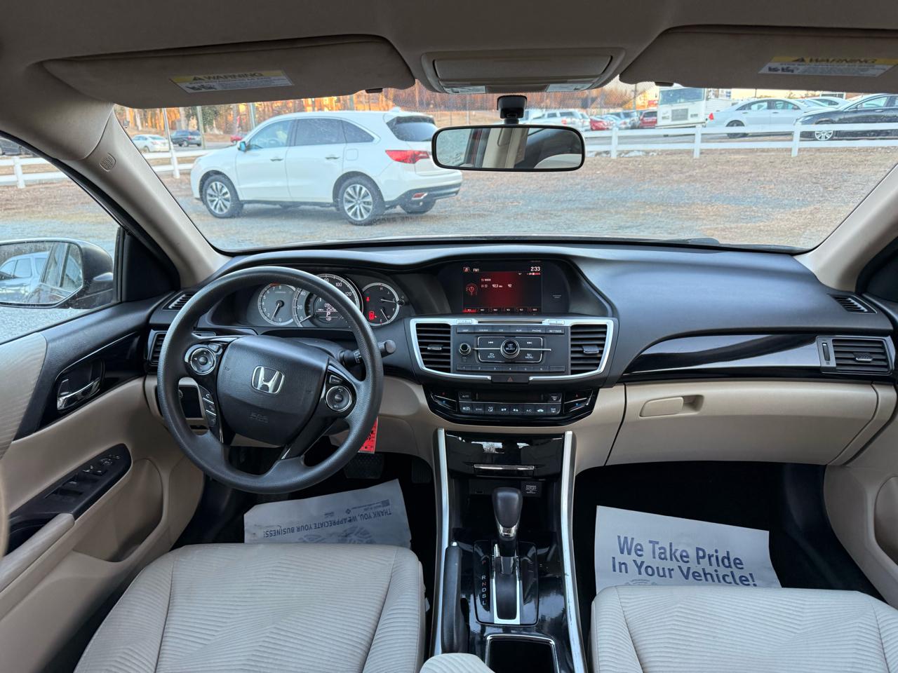 Honda Accord LX Sedan CVT 2017