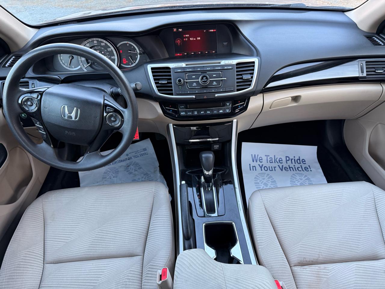 Honda Accord LX Sedan CVT 2017