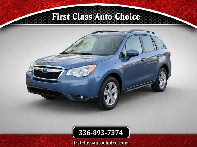 Blue 2015 Subaru Forester 2.5i Premium SUV / Crossover All-Wheel Drive Automatic