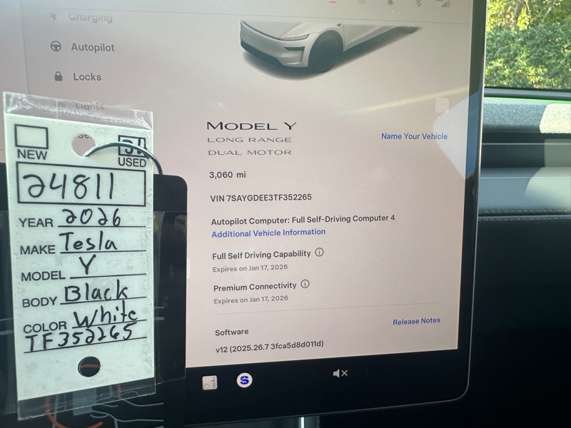 Tesla Model Y Long Range AWD 2026