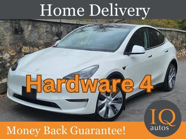 Pearl White Multi-Coat 2023 Tesla Model Y Long Range AWD SUV / Crossover All-Wheel Drive Automatic