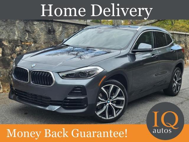 Gray (Mineral Grey Metallic) 2021 BMW X2 xDrive28i AWD SUV / Crossover All-Wheel Drive
