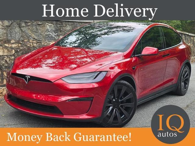 Ultra Red 2023 Tesla Model X AWD SUV / Crossover All-Wheel Drive Automatic