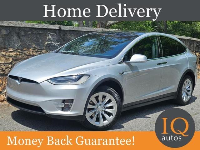 Silver Metallic 2018 Tesla Model X 100D AWD SUV / Crossover All-Wheel Drive Automatic