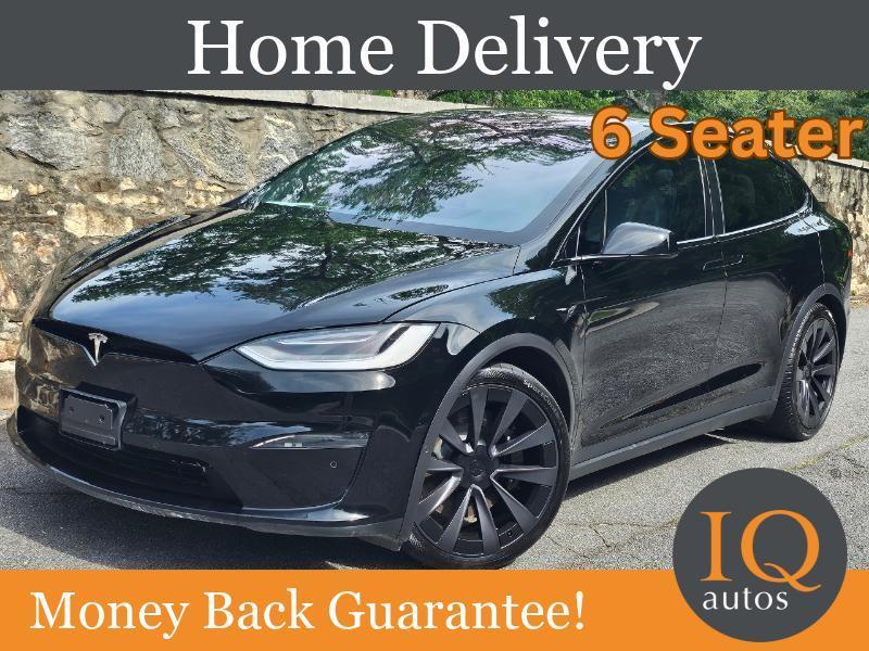 Solid Black 2022 Tesla Model X SUV / Crossover All-Wheel Drive Automatic