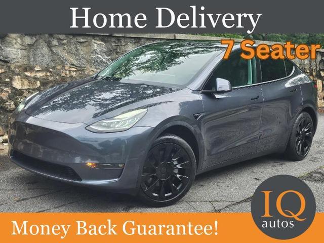 Midnight Silver Metallic 2022 Tesla Model Y SUV / Crossover All-Wheel Drive Automatic