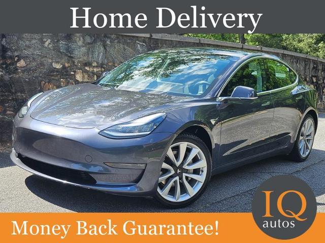 Midnight Silver Metallic 2020 Tesla Model 3 Long Range AWD Sedan All-Wheel Drive Automatic