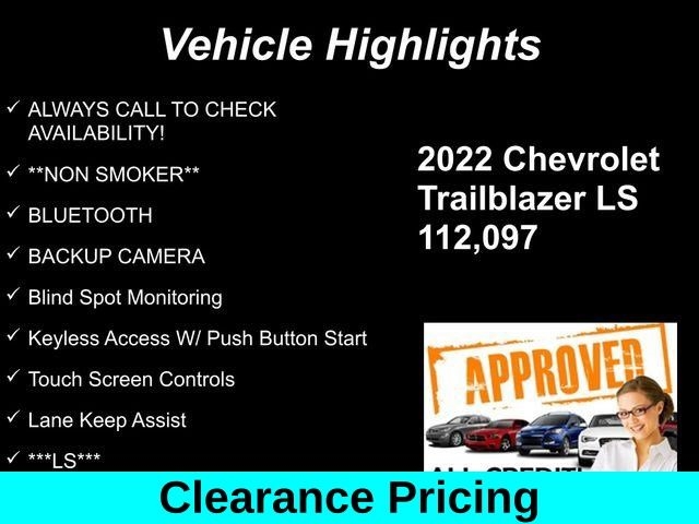 Chevrolet TrailBlazer LS 2022 Chevrolet TrailBlazer LS 2022