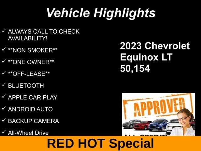 Chevrolet Equinox LT AWD 2023 Chevrolet Equinox LT AWD 2023