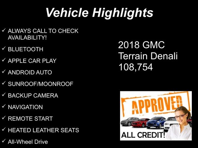 GMC Terrain Denali AWD 2018