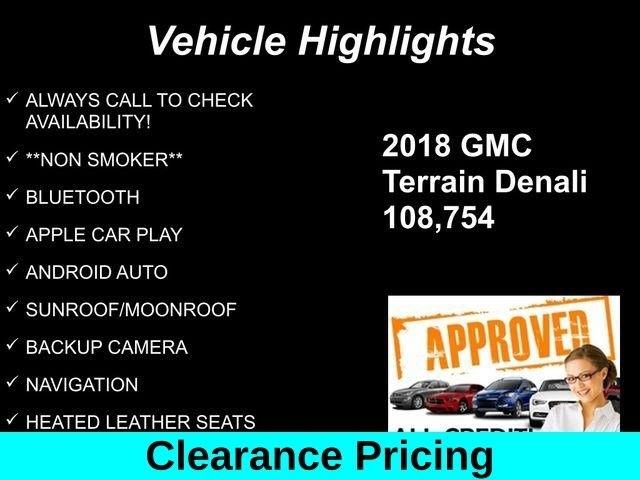 GMC Terrain Denali AWD 2018