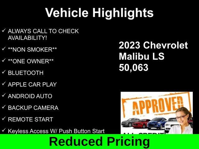 Chevrolet Malibu  2023 Chevrolet Malibu  2023