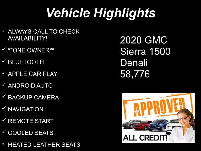 GMC Sierra 1500 Denali Crew Cab 4WD 2020