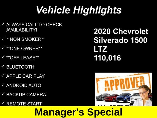 Chevrolet Silverado 1500 LTZ Crew Cab 4WD 2020