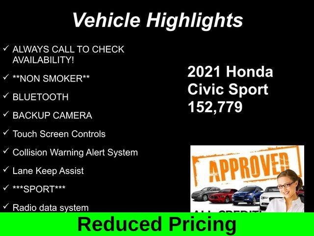 Honda Civic Sport 2021