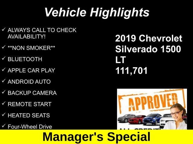 Chevrolet Silverado 1500 LT Crew Cab 4WD 2019