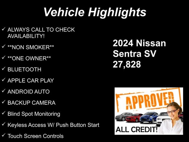 Nissan Sentra SV 2024 Nissan Sentra SV 2024