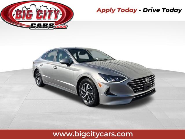 2021 Hyundai Sonata Hybrid Blue