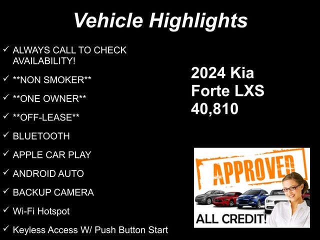 Kia Forte LXS 2024 Kia Forte LXS 2024