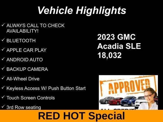 GMC Acadia SLE AWD 2023
