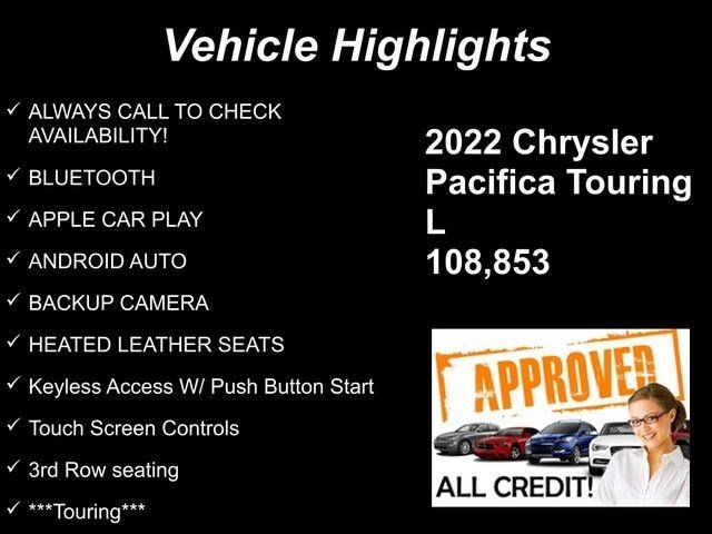 Chrysler Pacifica Touring-L 2022