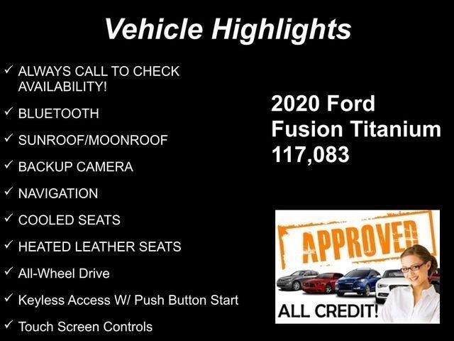 Ford Fusion Titanium AWD 2020