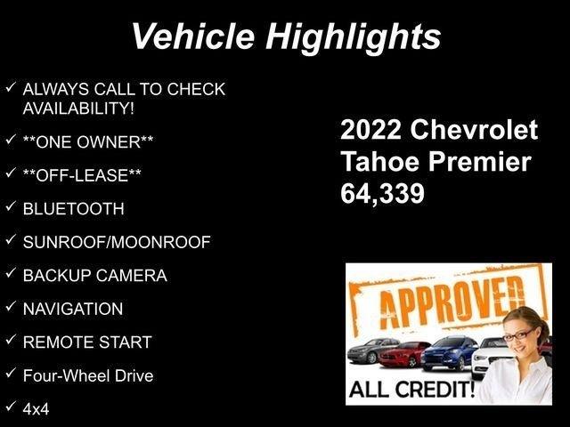 Chevrolet Tahoe Premier 4WD 2022