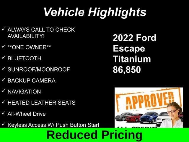 Ford Escape Titanium AWD 2022