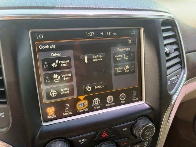 Jeep Grand Cherokee Overland 4WD 2017