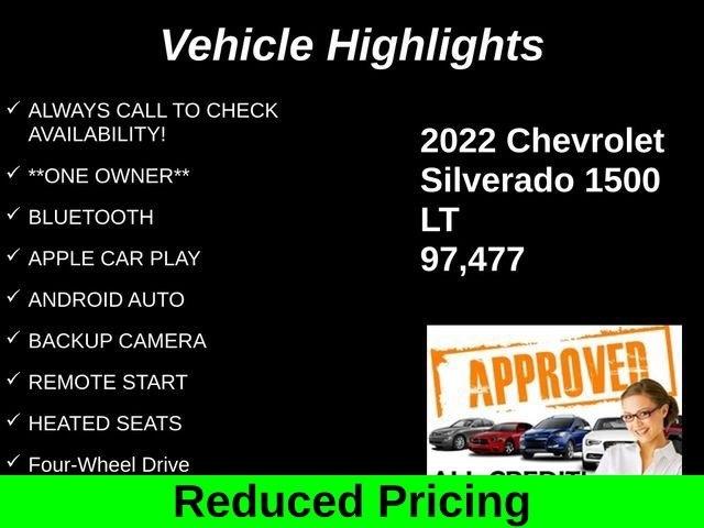 Chevrolet Silverado 1500 LT Crew Cab 4WD 2022