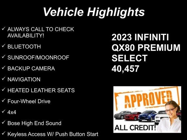 Infiniti QX80 LUXE 4WD 2023
