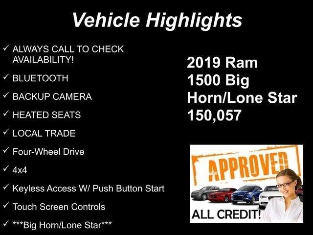 RAM 1500 Big Horn Quad Cab 4WD 2019