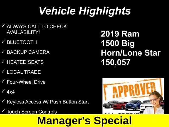 RAM 1500 Big Horn Quad Cab 4WD 2019