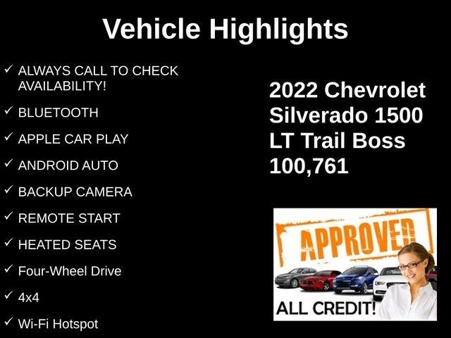 Chevrolet Silverado 1500 Limited LT Trail Boss Crew Cab 4WD 2022