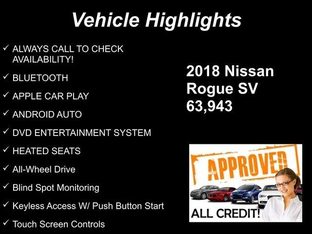 Nissan Rogue SV AWD 2018
