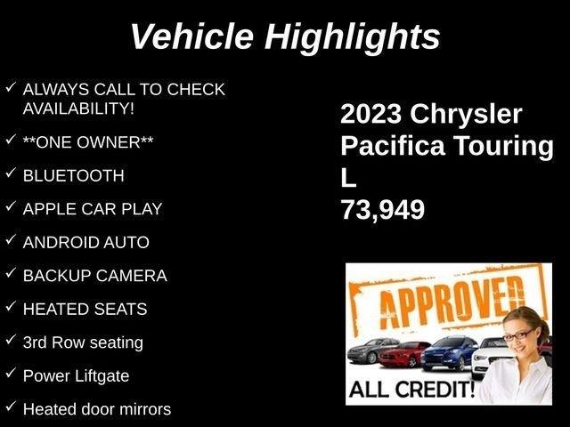 Chrysler Pacifica Touring L 2023