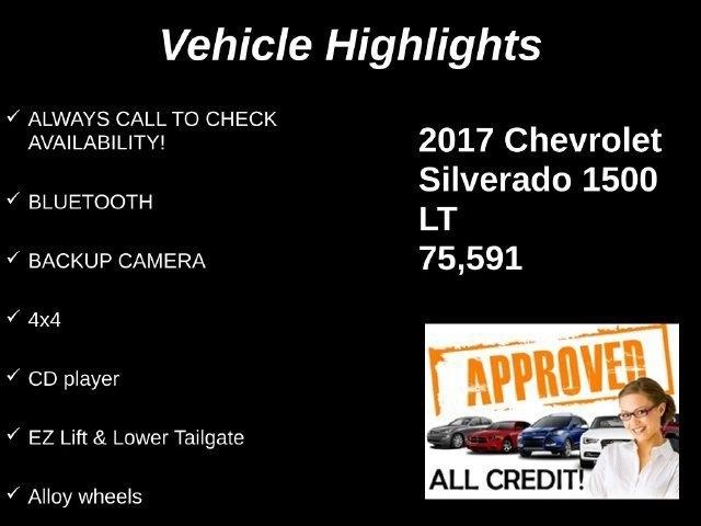 Chevrolet Silverado 1500 4WD Double Cab 143.5" LT w/1LT 2017