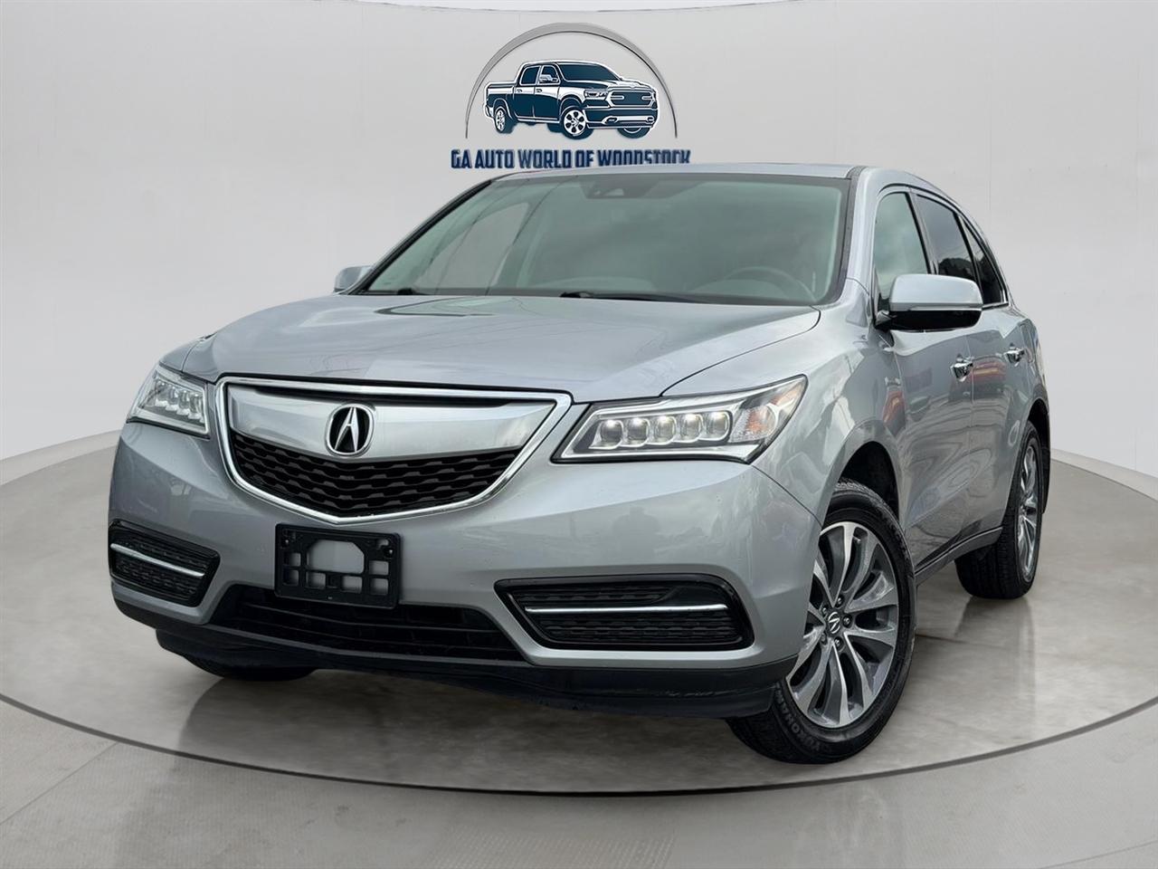 2016 Acura MDX 4WD 4dr Tech Pkg