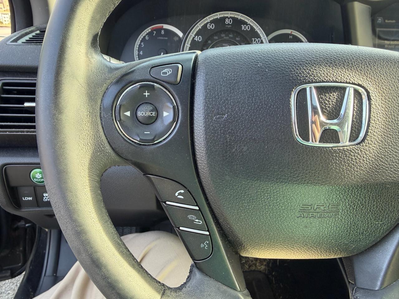 Honda Accord EX-L Sedan CVT 2015