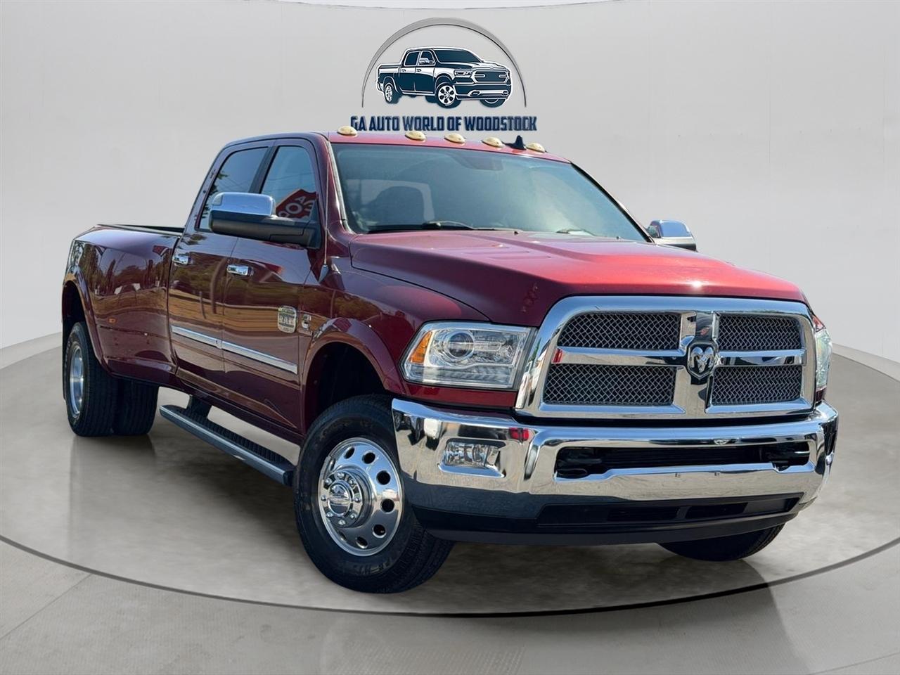 RAM 3500 Laramie Longhorn Edition Crew Cab LWB 4WD DRW 2013