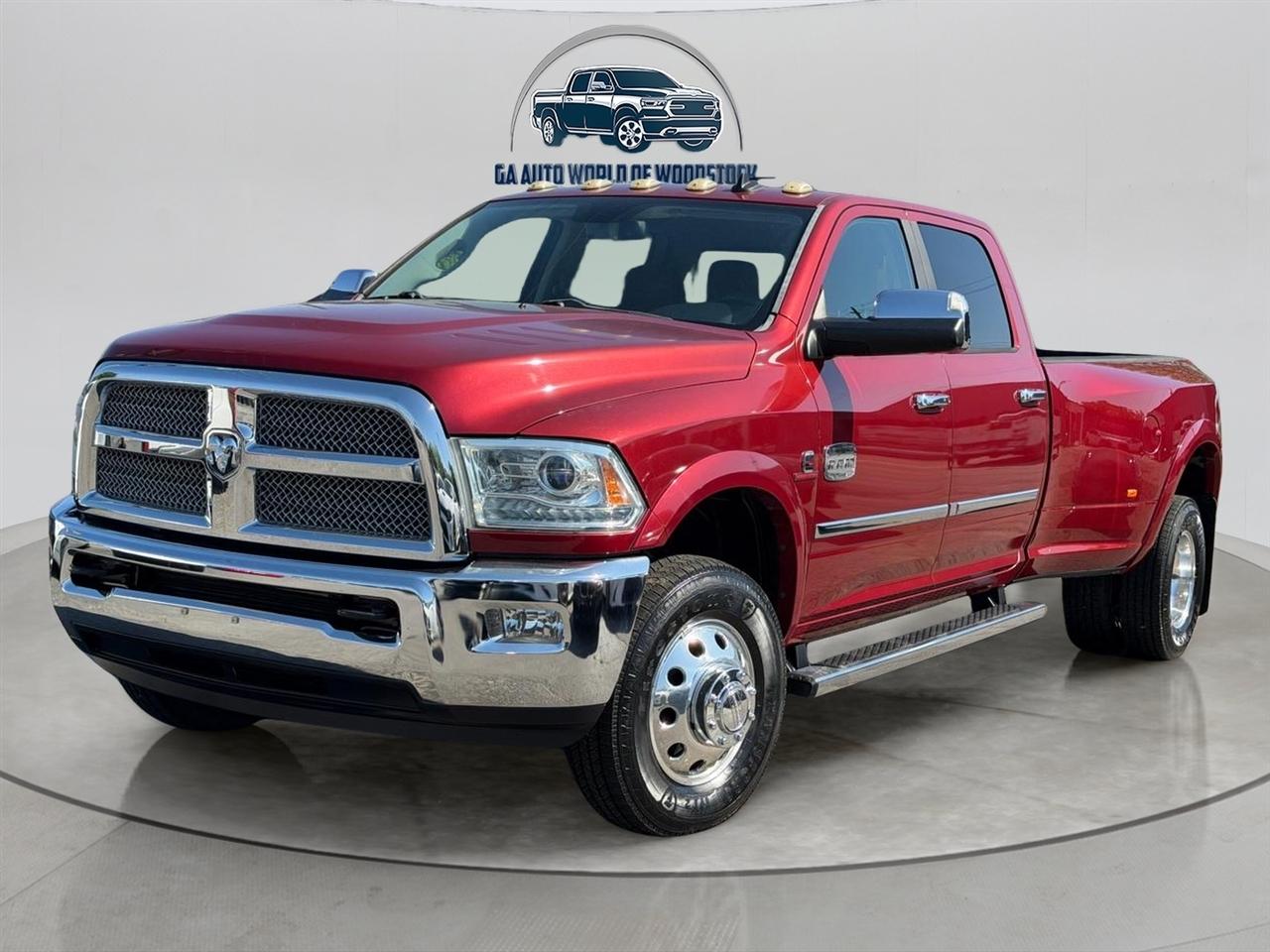 RAM 3500 Laramie Longhorn Edition Crew Cab LWB 4WD DRW 2013