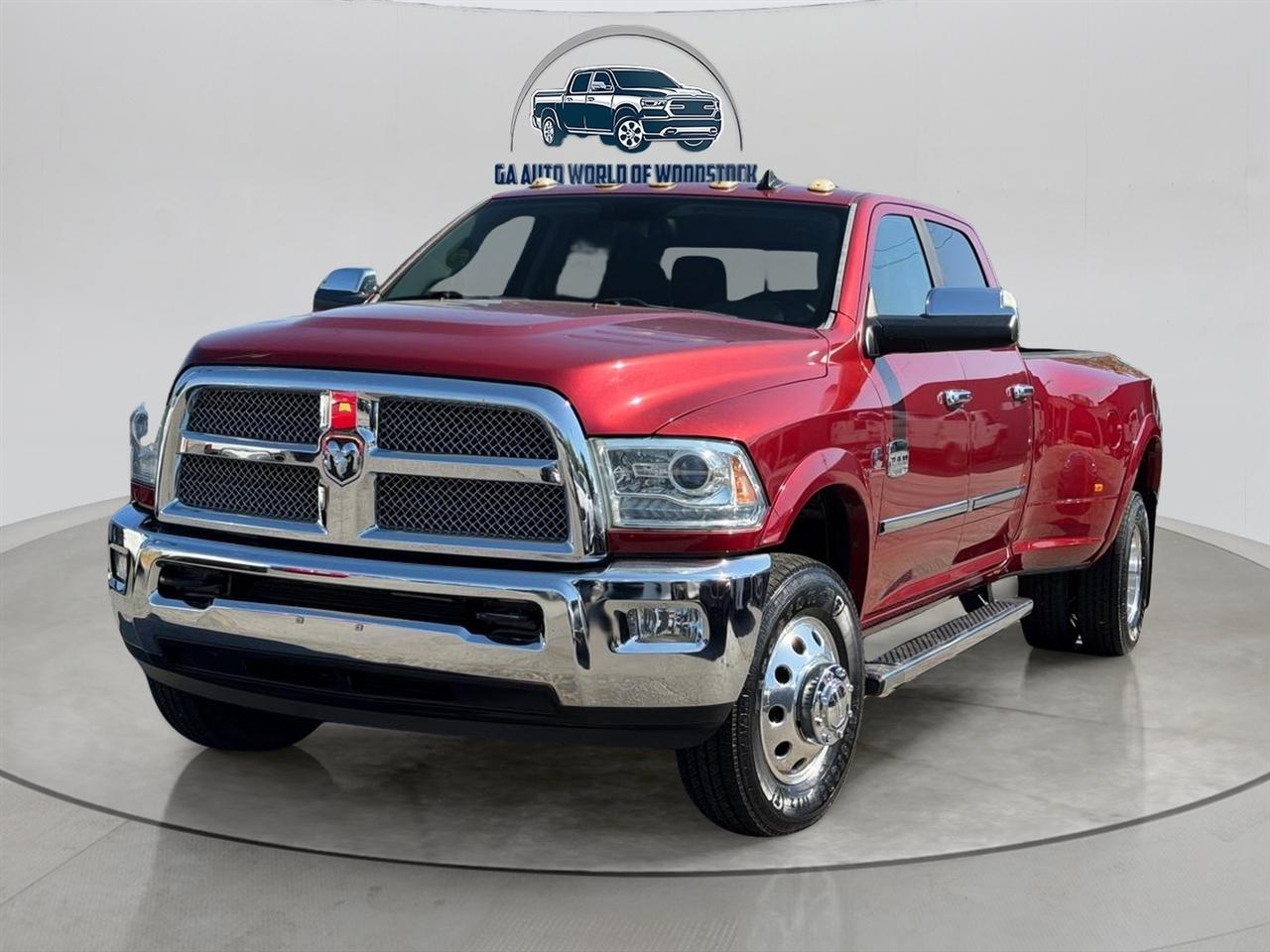 RAM 3500 Laramie Longhorn Edition Crew Cab LWB 4WD DRW 2013