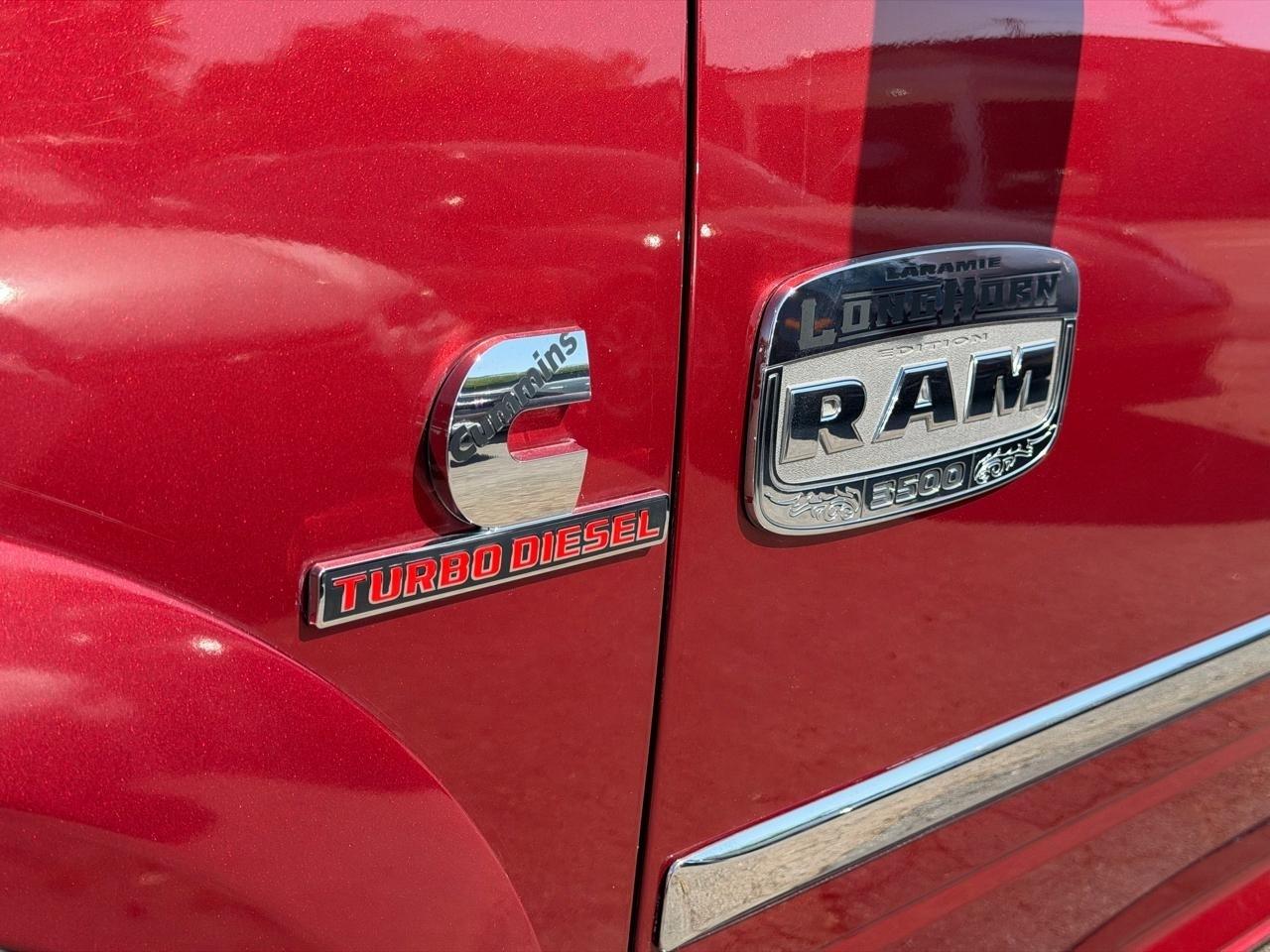 RAM 3500 Laramie Longhorn Edition Crew Cab LWB 4WD DRW 2013