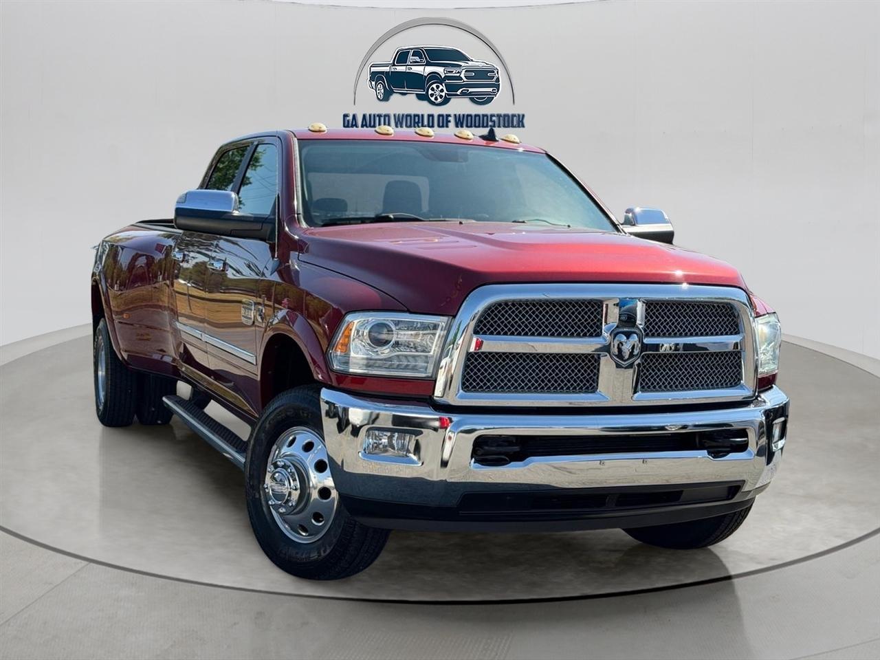 RAM 3500 Laramie Longhorn Edition Crew Cab LWB 4WD DRW 2013