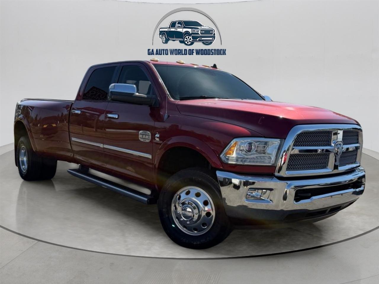 RAM 3500 Laramie Longhorn Edition Crew Cab LWB 4WD DRW 2013