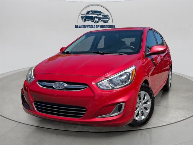 Boston Red Pearl 2016 Hyundai Accent SE 4-Door Hatchback FWD Hatchback Front-Wheel Drive Automatic