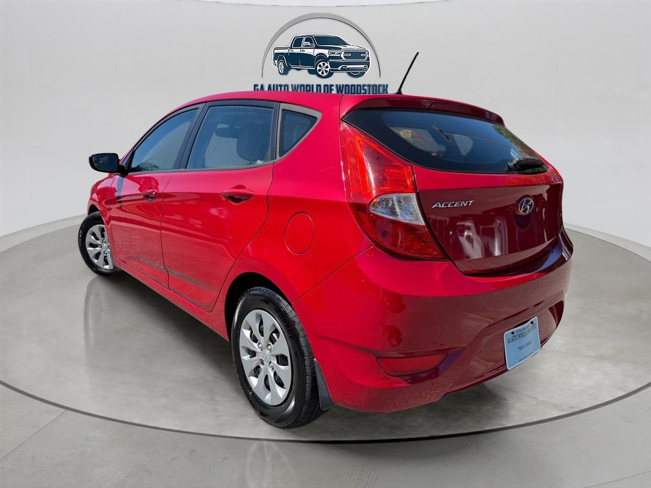 Hyundai Accent SE Hatchback Auto 2016