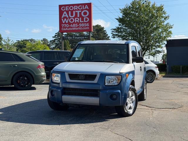 Silver 2005 Honda Element EX AWD SUV / Crossover All-Wheel Drive Manual