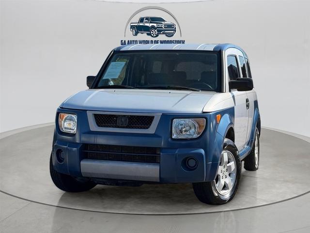 Silver 2005 Honda Element EX AWD SUV / Crossover All-Wheel Drive Manual