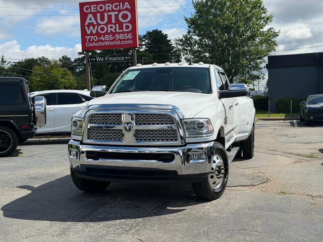 White 2014 RAM 3500 Pickup Truck Four-Wheel Drive Automatic